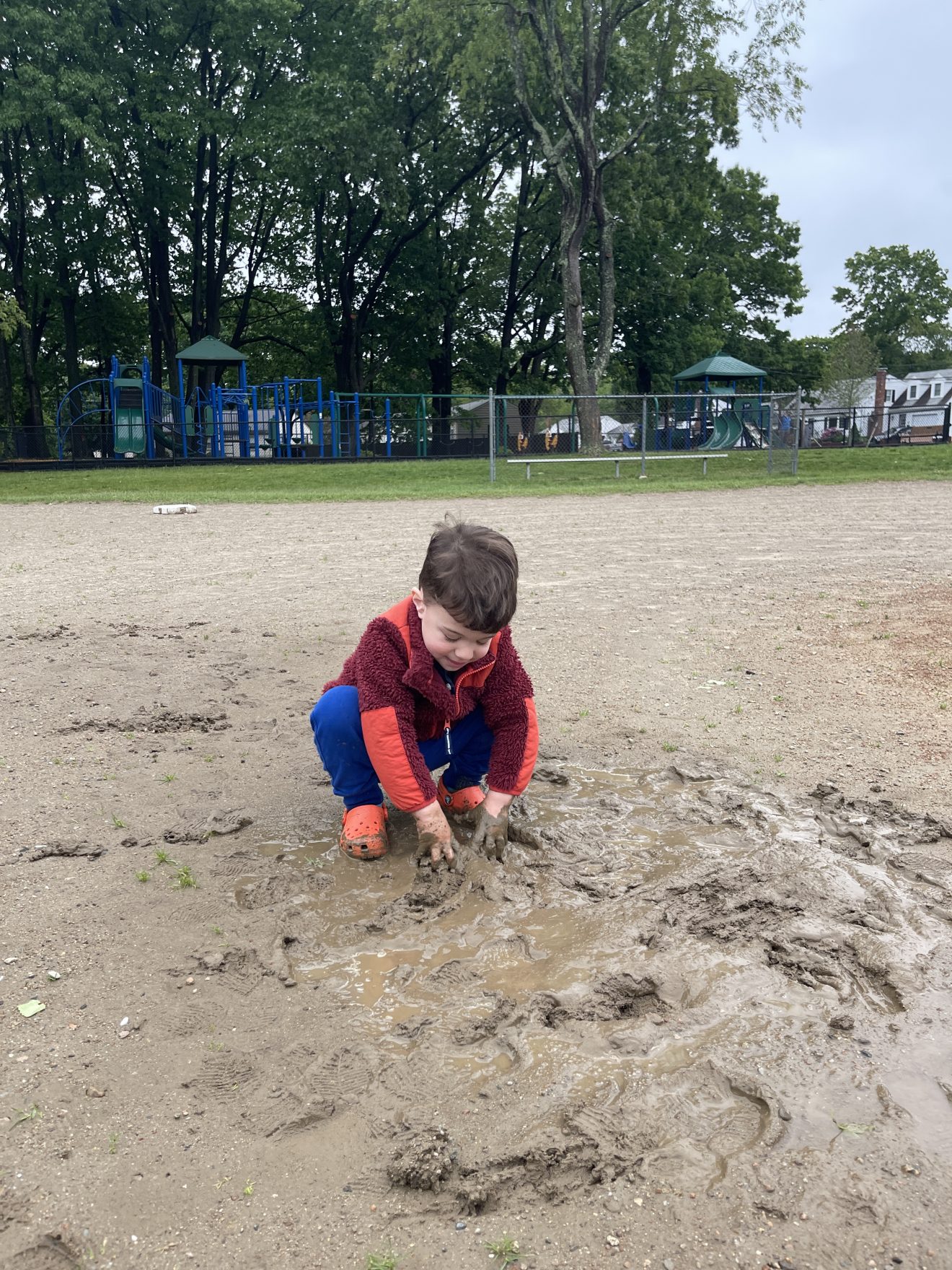 Watching My Son Play in the Mud