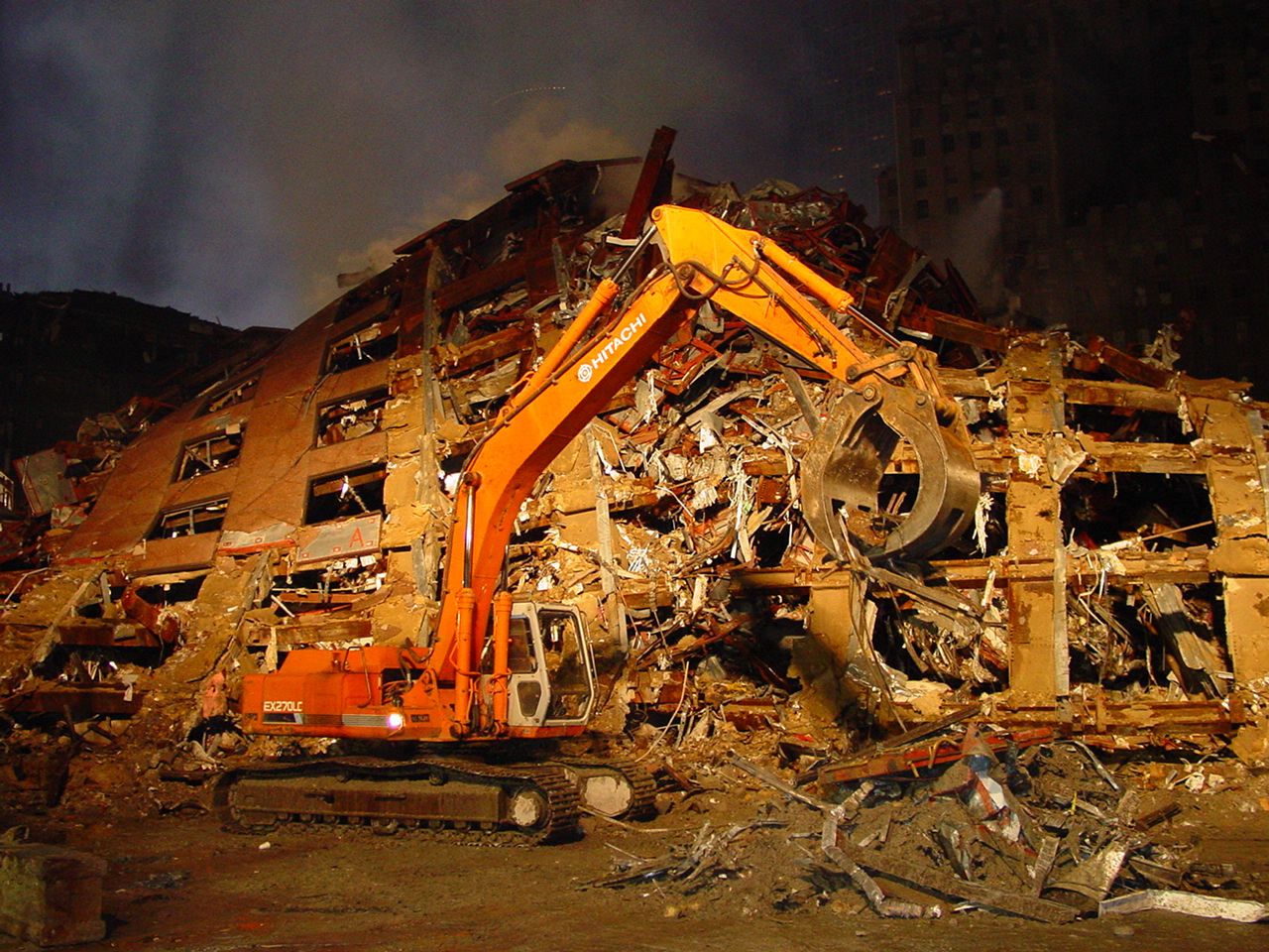 An image of rubble